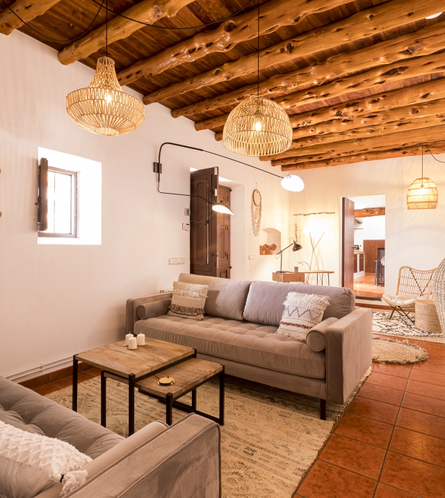 Resa estates rental in jesus 2022 finca private pool in Ibiza house livingroom.jpg